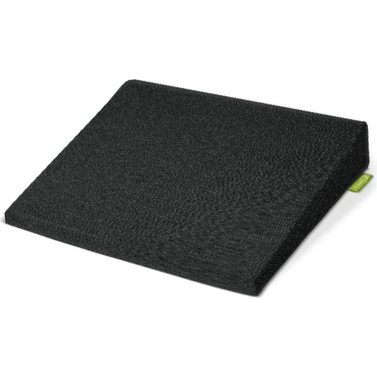 Beautissu Stuhlkissen Sitz Keilkissen formstabil Anti-Rutsch BeauErgo, Schwarz, Rutsch Bezug Waschbar & Reißverschluss – Ergonomisches Sitzkissen – Bild 4