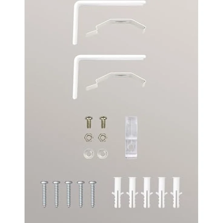 Lysel - Qualitätsdoppelrollo weiß, (B x H) 80cm x 175cm in weiß – Bild 10