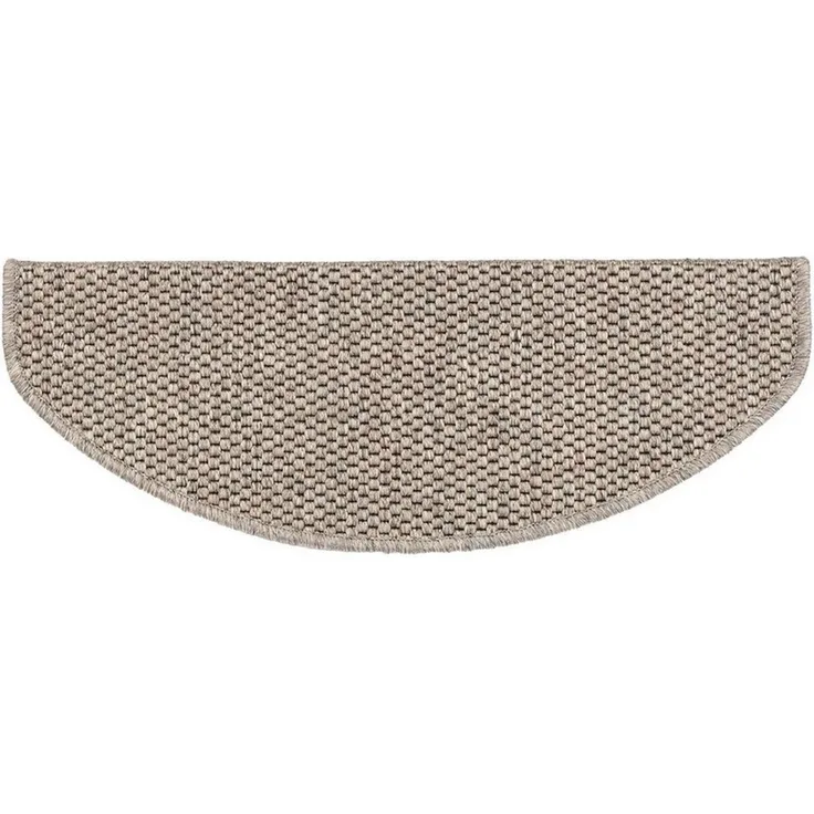 Karat Stufenmatte Gaza, Treppenschutz, 3 Farben, 3 Varianten, Treppenschoner, Halbrund, Höhe: 5 mm