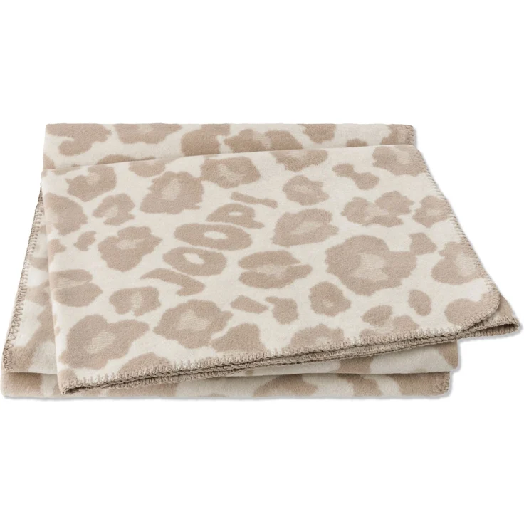 Joop! Wohndecke Kuscheldecke 150x200 cm Leopard Tierfell creme sand 813923 – Bild 3