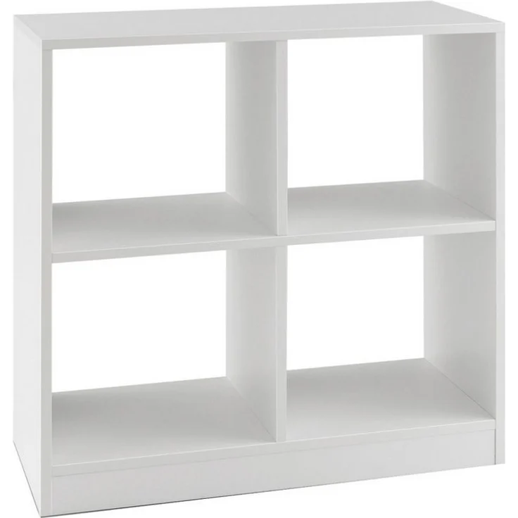 COSTWAY Bücherregal, mit 4 Fächern, 73 x 33 x 73 cm – Bild 5