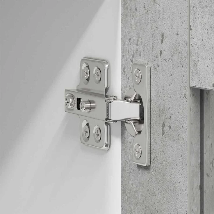 vidaXL Hängeschrank 2 stk. Betongrau 60 x 31 x 40 cm Holzwerkstoff 884217 – Bild 10