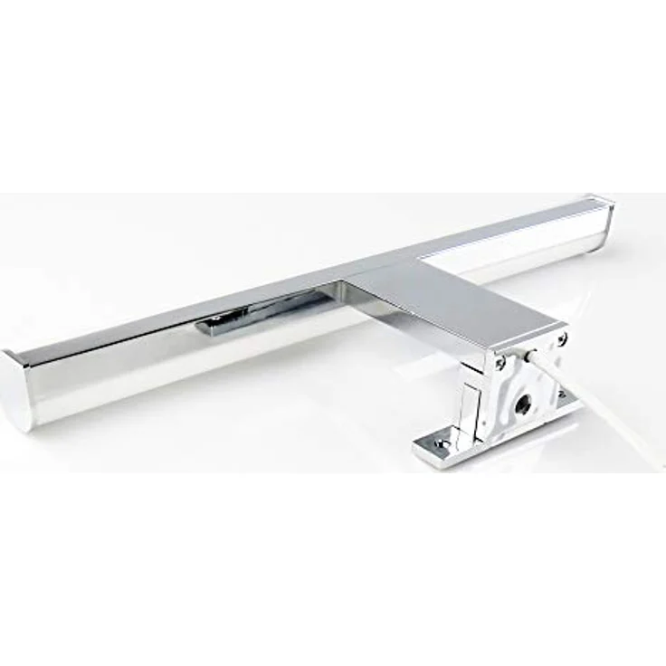 kalb LED Spiegelleuchte LED 300mm Aufbauleuchte 230V Badezimmer Leuchte verchromt, 300mm warmweiß, warmweiß – Bild 7
