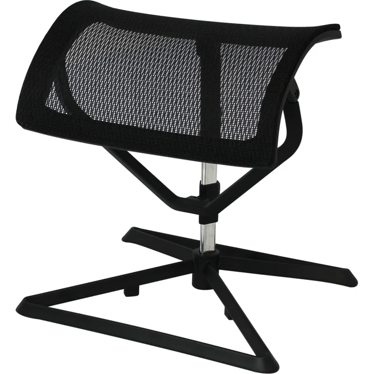 FINEBUY Fußhocker FB42645 (Fußauflage LEGpro OTTOMANN Beinauflage Stoffbezug), Fußablage Büro Höhenverstellbar, Beinablage – Bild 4