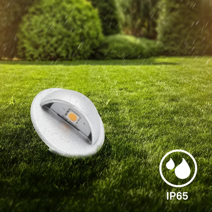 Briloner LED Außen-Bodenstrahler Teak Connect to Shine 3er Ergänzungsset 10 W warmweiß – Bild 8
