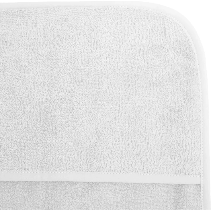 Brandsseller Schonbezug für Gartenliege, Strandliegenauflage, Frottee Schonbezug, 100% Baumwolle - ca. 75x200 cm (ca. 75x200 cm, Schneeweiß) – Bild 4