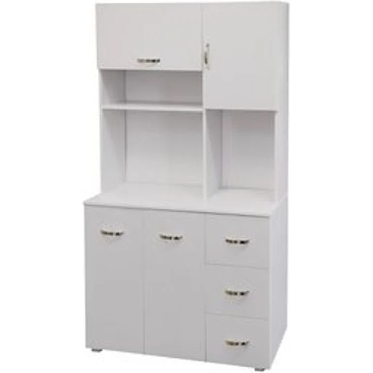HTI-Living Hochschrank Küchenschrank Weiß Blanca (Stück, 1-St, 1 Schrank) Küchenbuffet – Bild 5