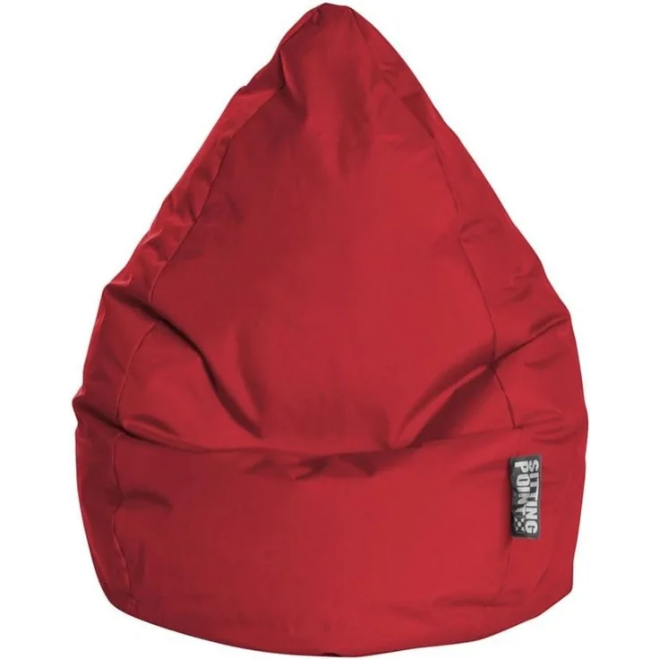 Sitting Point Sitzsack Brava XXL rot