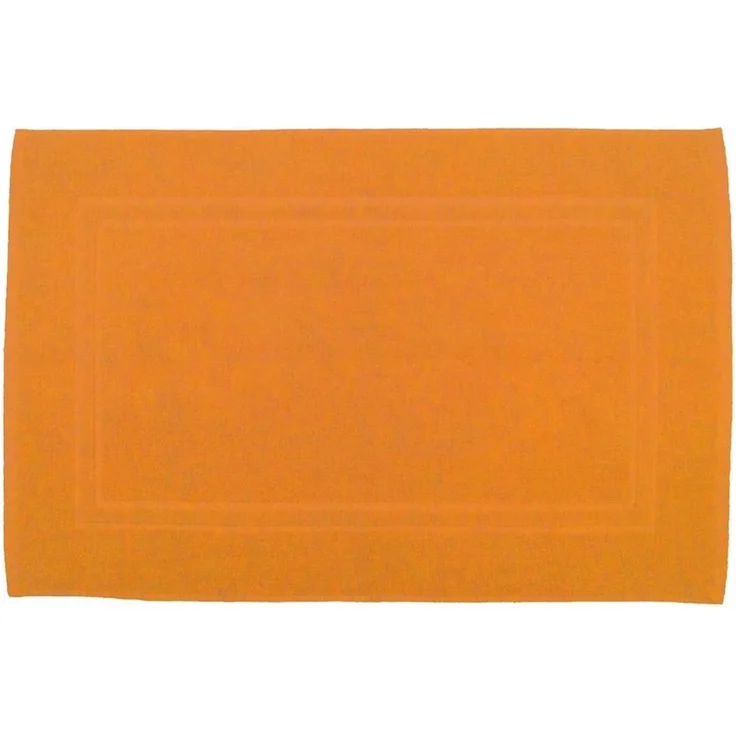 Julie Julsen Badematte 1-Badematte-Orange-50 x 40 cm, Baumwolle, Doppelrahmen – Bild 2