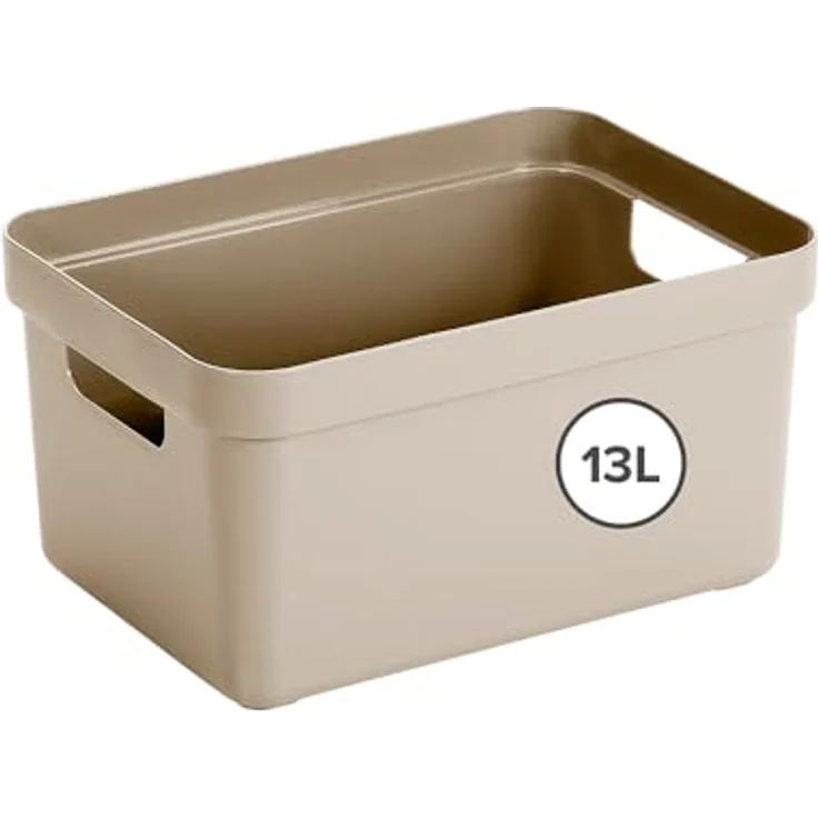 Sigma home Aufbewahrungsbox 13L beige – Bild 1