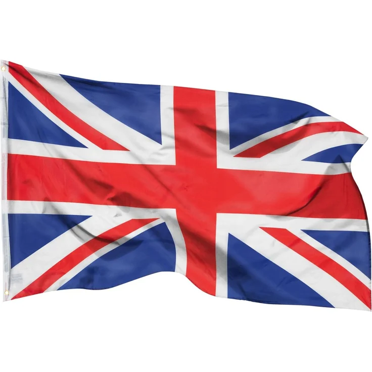 PHENO FLAGS Großbritannien Flagge 90x150 cm - wetterbeständige Fahne mit Messingösen, 100% Polyester, robuste Doppelnaht & in lebendigen Farben - ideal für Flaggen-Liebhaber