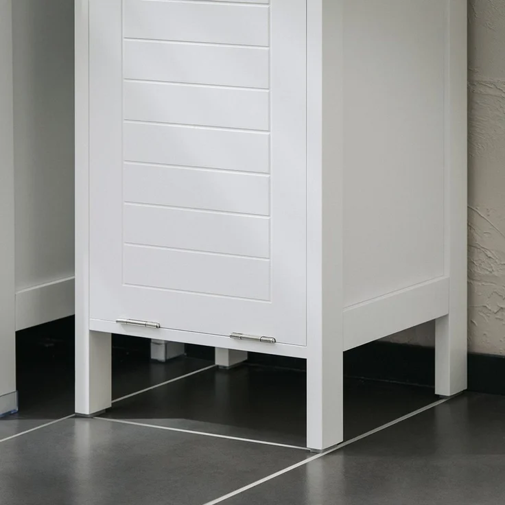 SoBuy BZR122-W Badunterschrank, MDF, Lackiert, Weiß, 40 x 100 x 35 cm – Bild 5