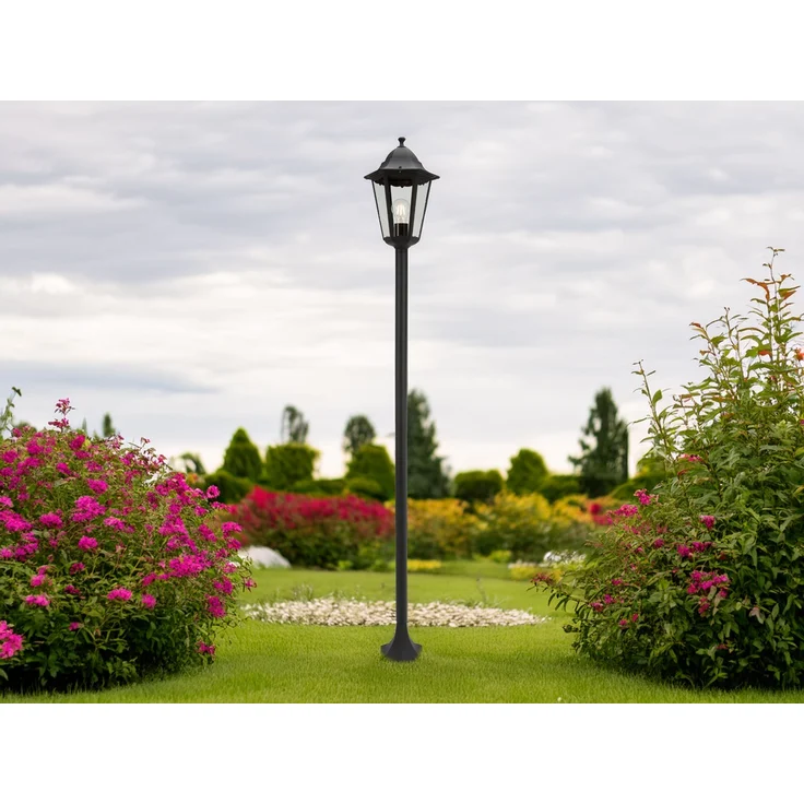 LED Außen Mastleuchte im Landhausstil aus Aluminium, Höhe 170cm – Bild 6