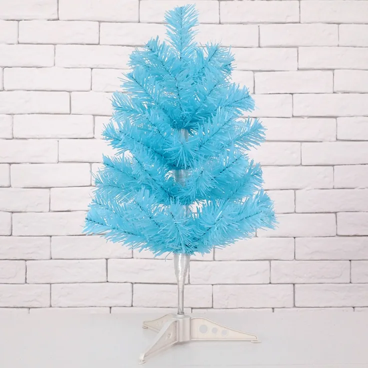 ABC 45 cm simulierter Weihnachtsbaum (blau), Mini-Weihnachtsbaum für Dekoration