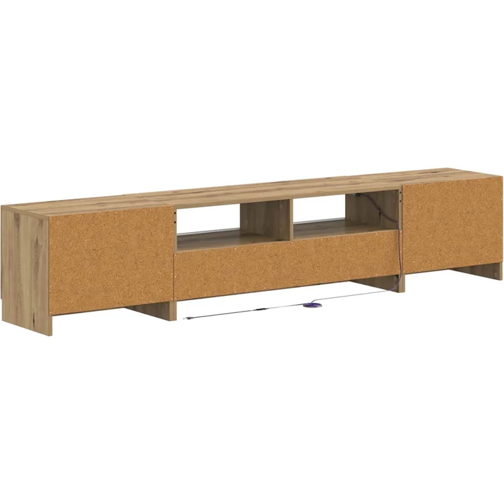 vidaXL LED-TV-Schrank UTRECHT 3 stk. Artisan-Eiche Holzwerkstoff 3417013 – Bild 6