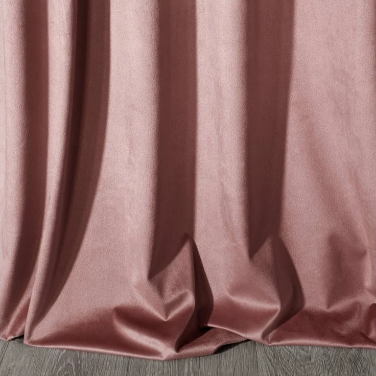 Eurofirany Vorhang VELVET (2 St), Ösen, blickdicht, Samt, 2er-Set Ösenschals aus Velvet, mit mittlerem Verdunkelungsgrad – Bild 3
