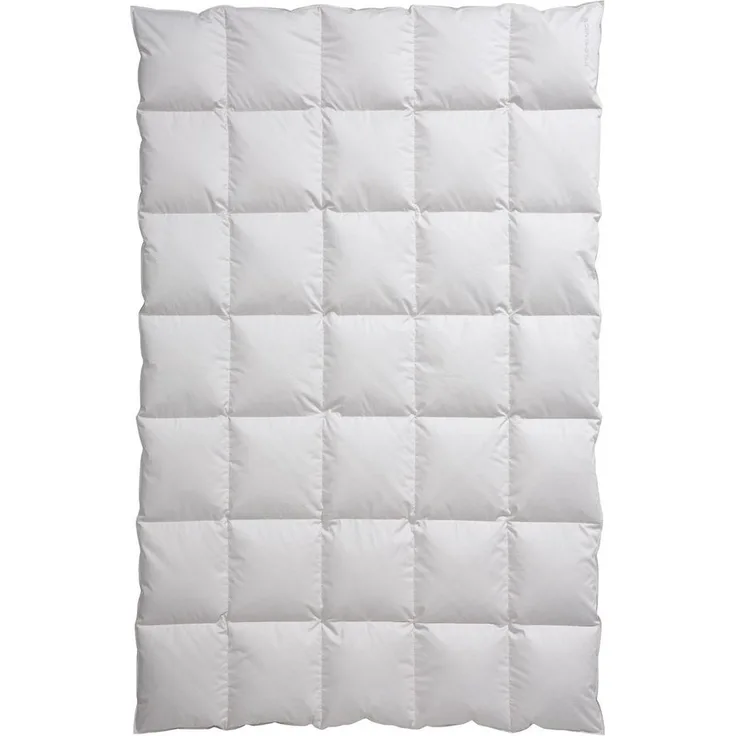 Centa-star extra Kassettendecke "Golf von Alaska" 100% Daunen 2 cm hohe Stege - Wärmestufe 3 Größe 135x200 cm