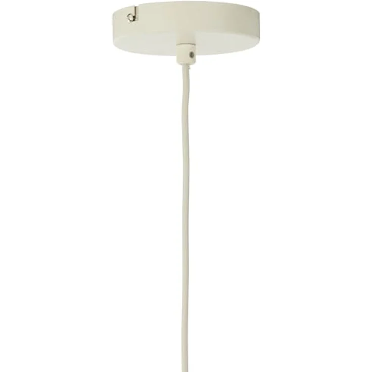 Light & Living Plumeria, Hängeleuchte aus Textil, beige-weiß, Ø 40 cm, E27 – Bild 9