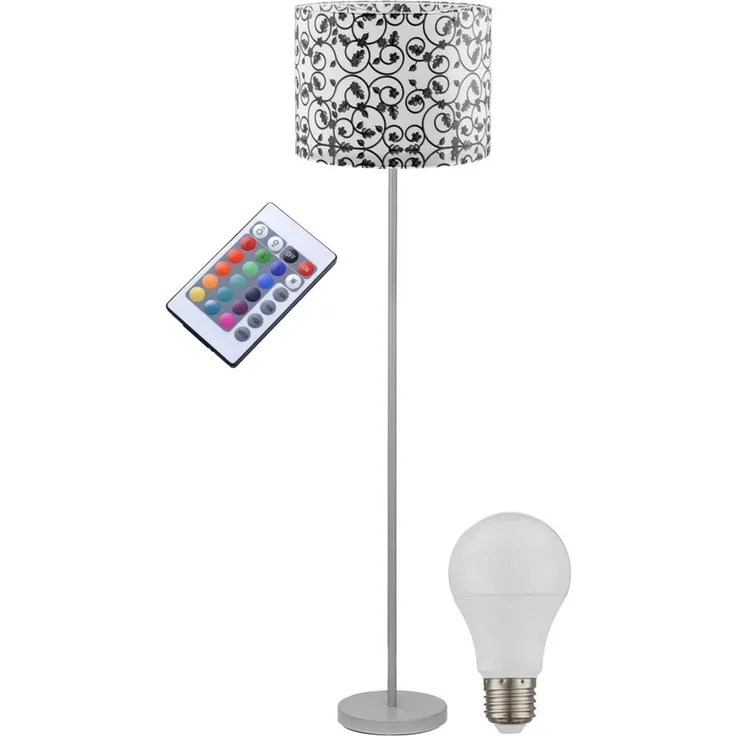Design Stehleuchte mit RGB LED Leuchtmittel