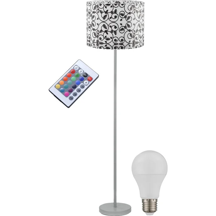 Design Stehleuchte mit RGB LED Leuchtmittel – Bild 1