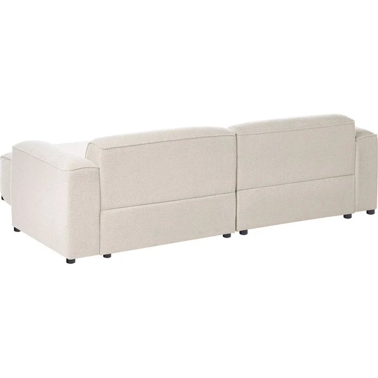 Ecksofa 3-Sitzer FAABORG Bouclé Beige linksseitig – Bild 5