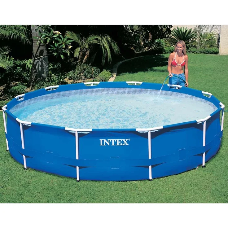 Intex Schwimmbecken Metal Frame 305 x 76 cm 28200NP 91484 – Bild 2
