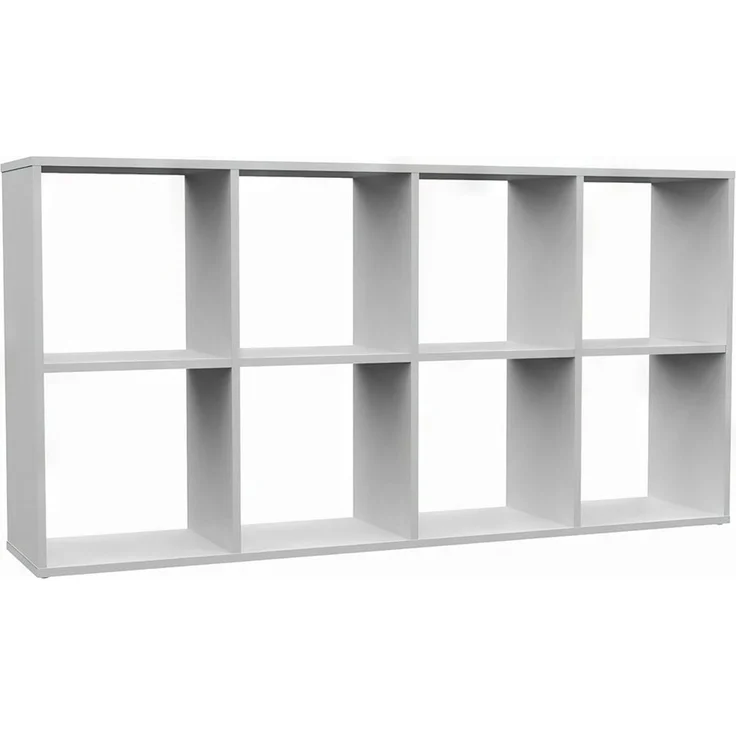 ibonto Bücherregal Modernes 2X4 Vielseitiges Würfelregal & Standregal Wohnzimmer&Büro – Bild 1