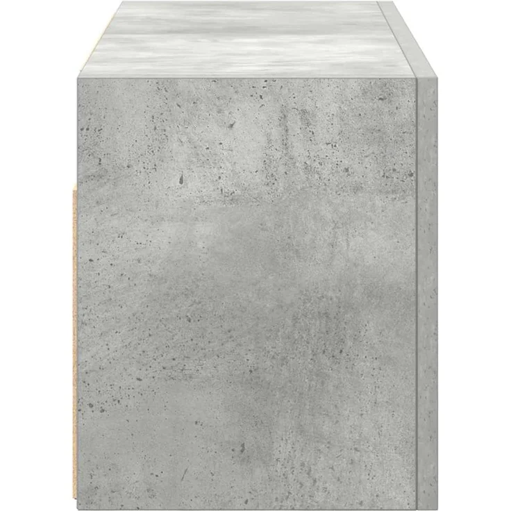 Bad-Wandschrank Betongrau 60 x 25 x 30 cm Holzwerkstoff – Bild 6