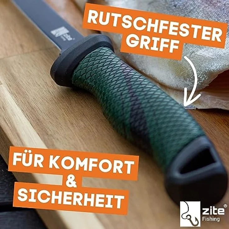 Zite Fischfiliermesser Profi-Filetiermesser-Set für präzises & sicheres Filetieren – Bild 5
