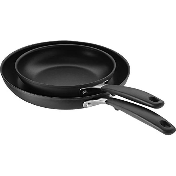 OXO Good Grips Non-Stick 2 piece Frypan Set,Gray,8 and 10 – Bild 2