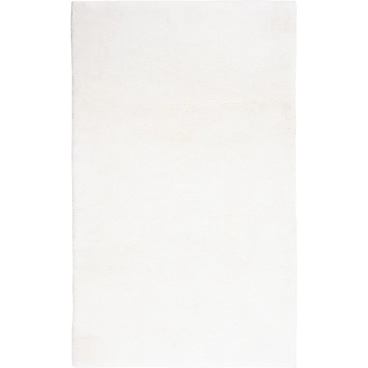 Badematte LAURA weiss BL 40x60 cm weiß Badteppich Badvorleger Duschvorleger Duschmatte Badeteppich