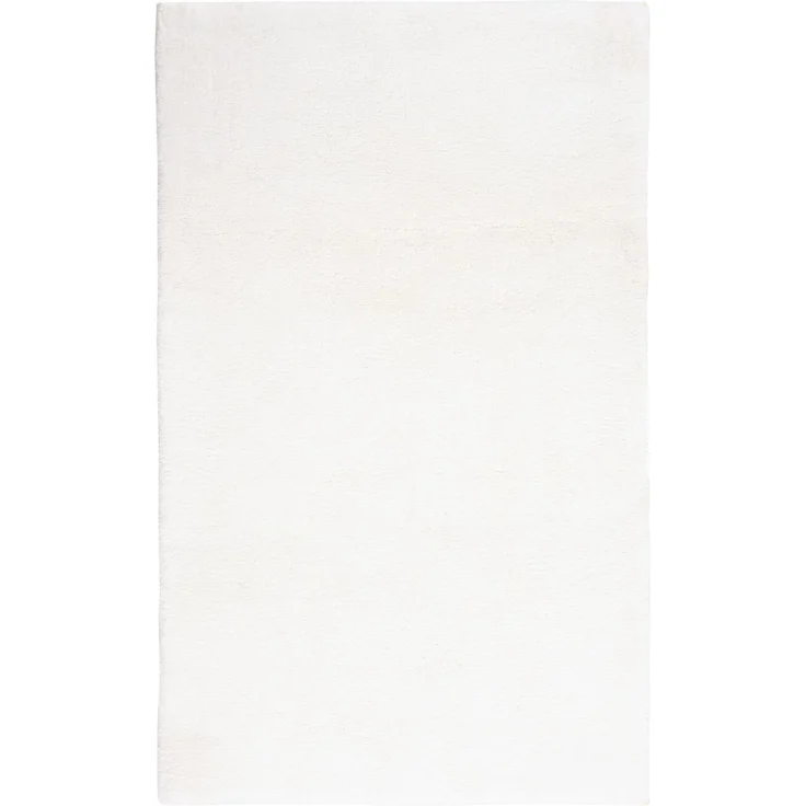 Badematte LAURA weiss BL 40x60 cm weiß Badteppich Badvorleger Duschvorleger Duschmatte Badeteppich – Bild 1