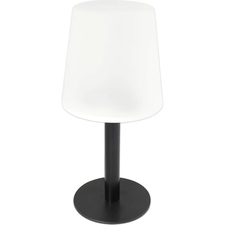 LED Tischlampe solarbetrieben für Außenbereich 15 x 31 cm warmweiß – Bild 1