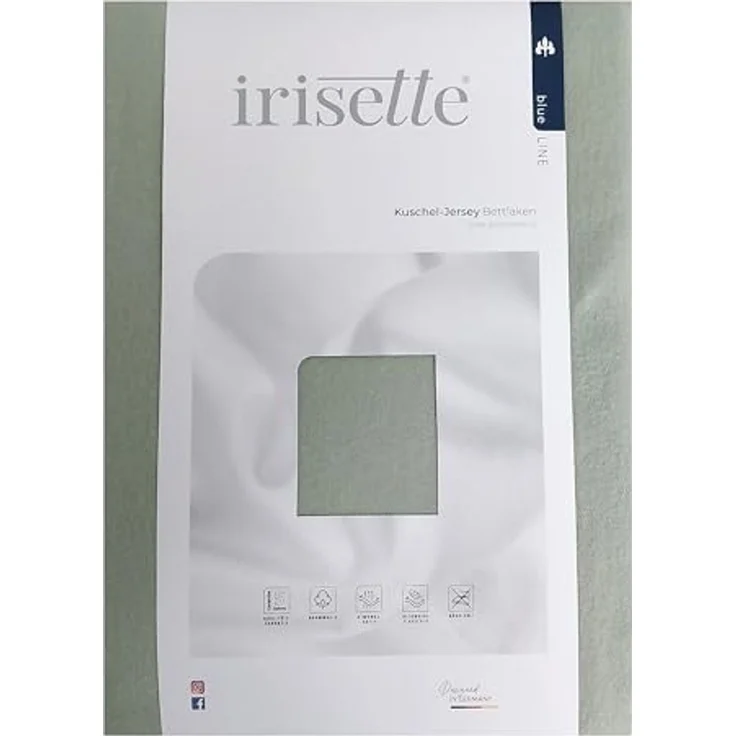 Irisette Betttuch Vesuv 12, Jersey, Gummizug: ohne, (1 Stück), flauschig und warm, ohne Gummizug – Bild 5