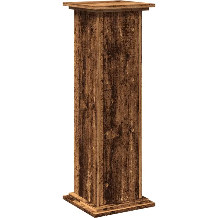 vidaXL Postament mit Stauraum, Holzwerkstoff, Altholz, 31 x 30 x 90 cm – Bild 7