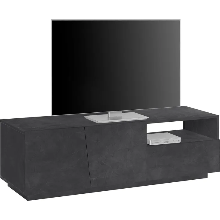 TV-Board >Viterbo< in Schiefer Nachbildung - 150x46x43cm (BxHxT)