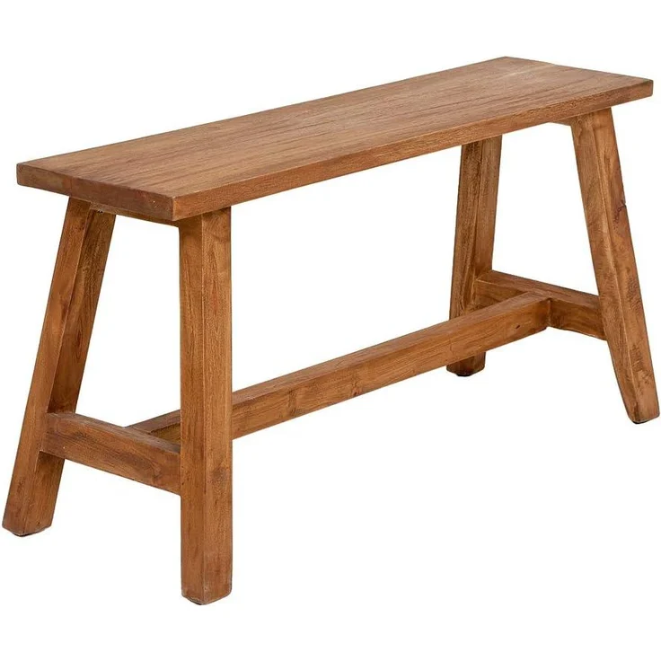 LebensWohnArt Sitzbank Sitzbank RANCH Antik-Natural Mahagoni ca. L90cm – Bild 3