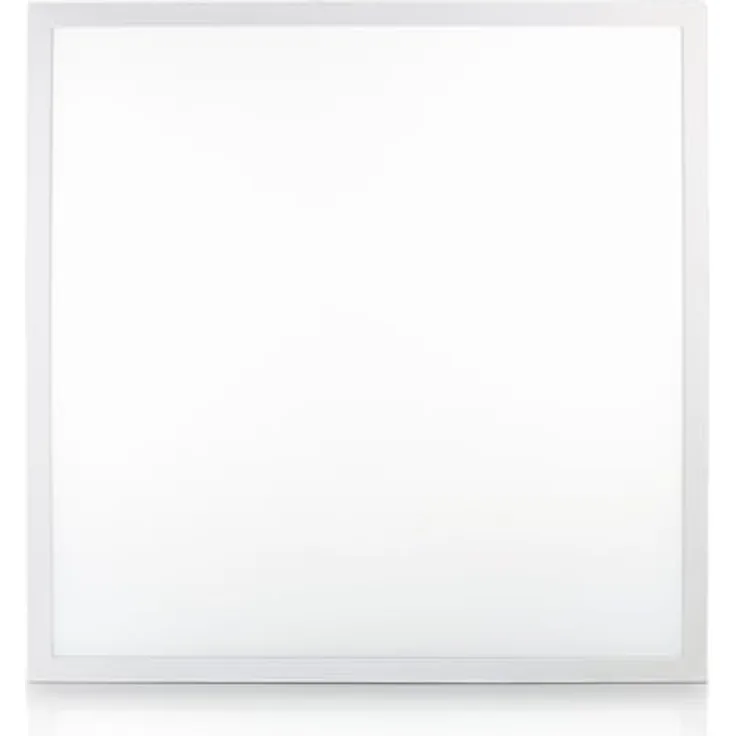 LUXULA LED Panel 62x62cm, 36W 3600lm Neutralweiß, flimmerfrei, mit Netzteil 230V, Einlegeleuchte für Rasterdecke, Büroleuchte Gewerbe
