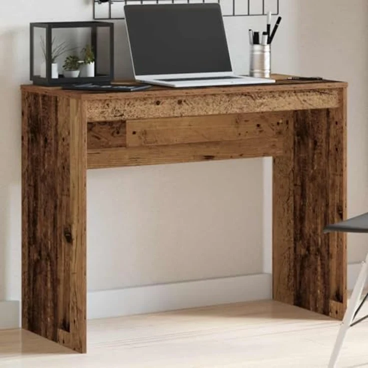 vidaXL Schreibtisch Altholz-Optik 90x40x72 cm Holzwerkstoff 855832 – Bild 5