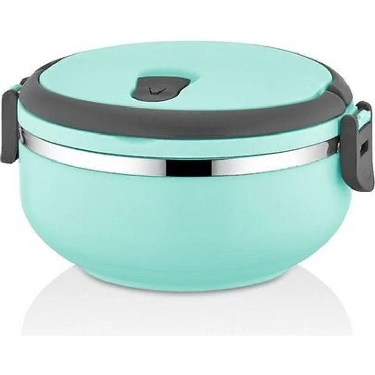 Hermia Concept Lunchbox Warm Box, 100 % rostfreiem Edelstahl, (Einzelbox / 2er Set / 3er Set, 1-tlg, 3-fach Set, 2-fach Set, 1-fach set), Lebensmittelecht, geschmacksneutral 100% rostfreier Edelstahl – Bild 2