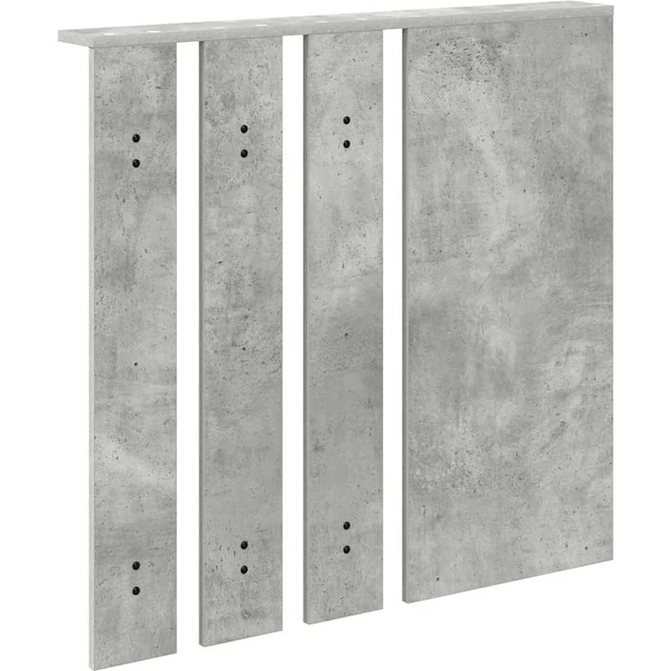 vidaXL Wandmontierter Kleiderständer Betongrau 84 x 10 x 80 cm 874494 – Bild 7