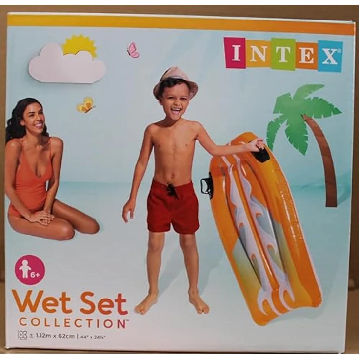 Intex Joy Rider - Aufblasbarer Wellenreiter - Gelb – Bild 3