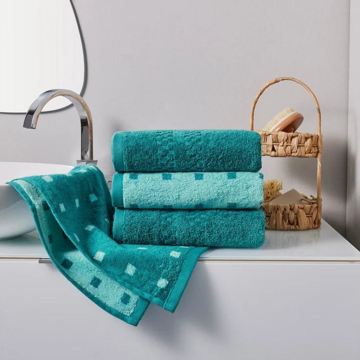 OTTO home Handtuch Regona, Handtücher 50x100cm, flauschig und weich, 500gr/m², Frottier (Set, 4-St), Premium Handtücher mit Bordüre, Set, 100% Baumwolle, 5 Jahre Garantie – Bild 2