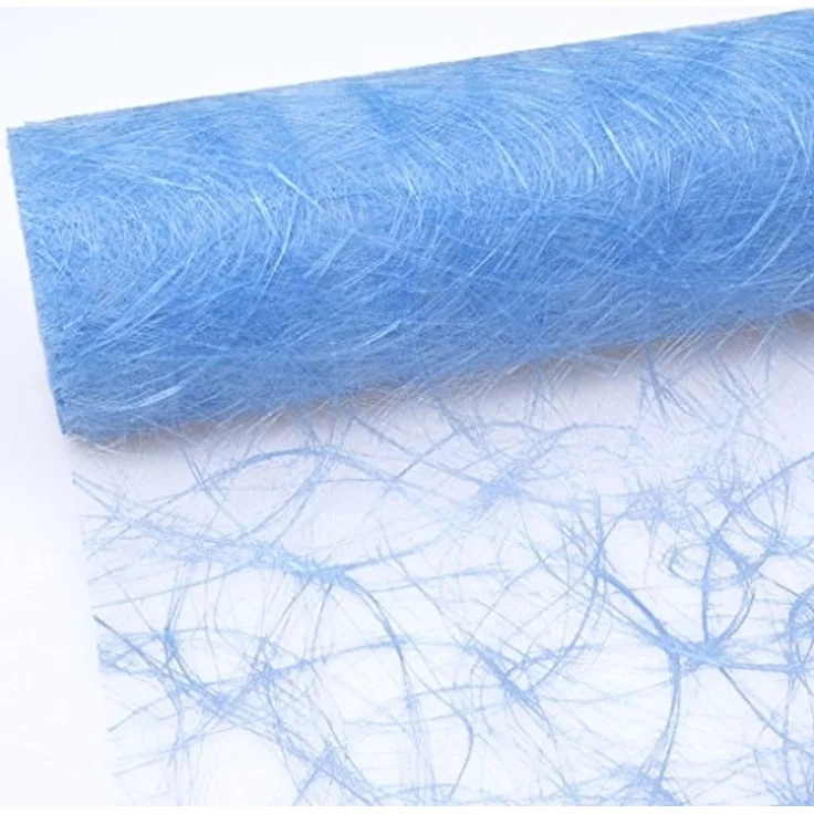 Deko AS Tischläufer Sizoweb Tischläufer - hellblau - 30cm - 5m - 64 015-R (1-tlg, 1 Rolle Tischläufer), Strapazierfähig – Bild 1