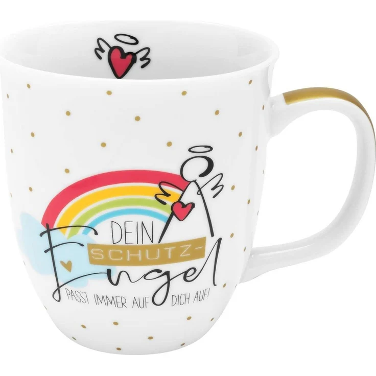 Tasse Kaffetasse Kaffeebecher Teetasse 400ml Sheepworld Schutzengel 47772 – Bild 2