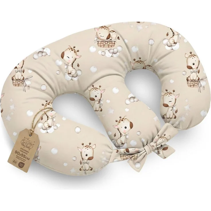 Totsy Baby Stillkissen Breastfeeding Pillow XXL for Twins - Twin Nursing Cushion – Bild 1