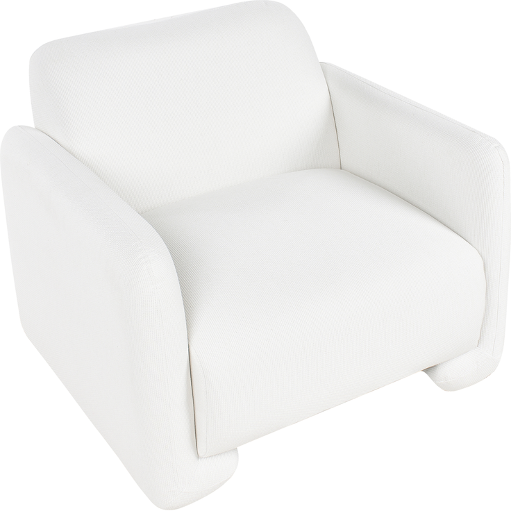 Sessel SALAND Stoff Weiß – Bild 6