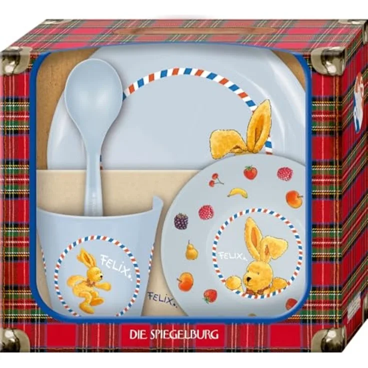 COPPENRATH DIE SPIEGELBURG Kindergeschirr-Set Coppenrath 22093 - Die Spiegelburg - Felix - Geschirr Geschenkset
