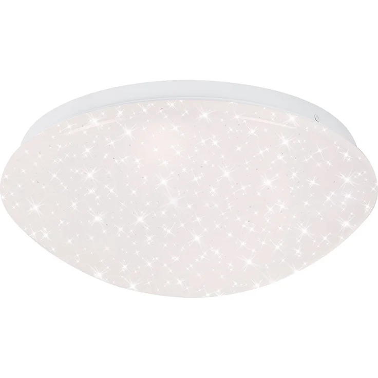 LED Deckenleuchte, Sterneneffekt, CCT, dimmbar, IP44, D 38,5 cm – Bild 1