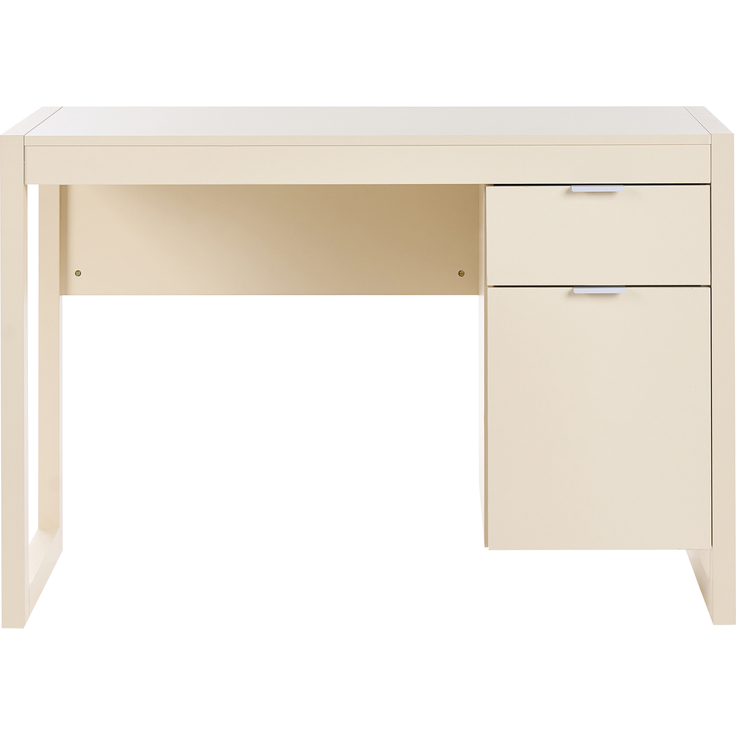 Schreibtisch JOHNSON Hellbeige 112 cm 50 cm – Bild 5
